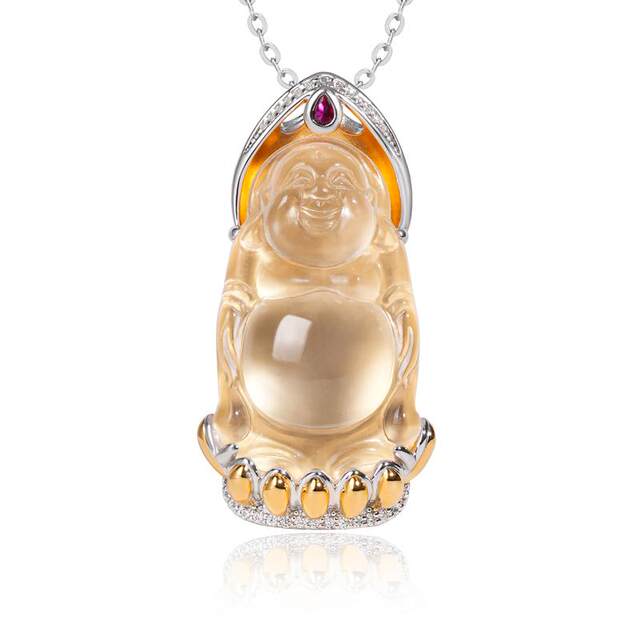 Design new Chinese style Buddha Pendant Necklace