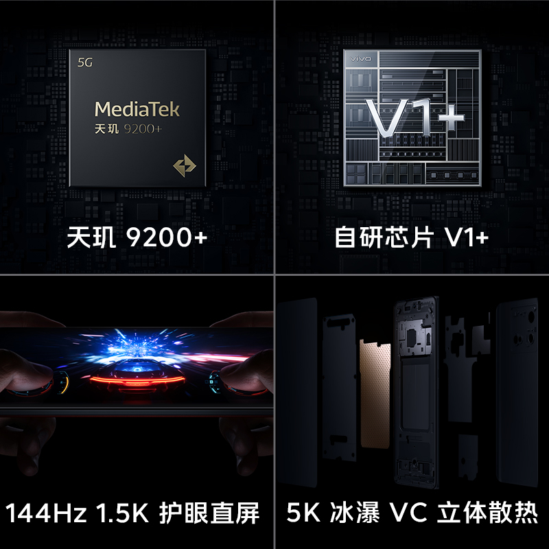 【购机至高省1000元】vivo iQOO Neo8 Pro新品手机天玑9200+独显芯片高刷官方旗舰店智能5g游戏电竞手机-图1