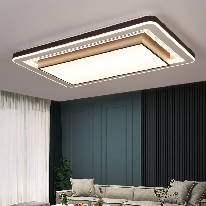 2025年新款灯具 简约现代客厅灯大气led房间灯智能圆形卧室吸顶灯 - 图1