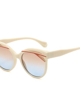 大框猫眼嘻哈优雅太阳眼镜欧美