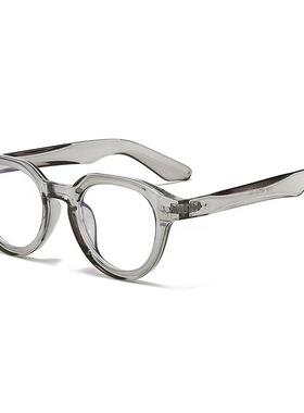 椭圆形米钉太阳眼镜欧美简约百搭