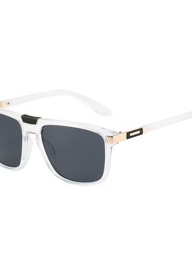 2025新款休闲嘻哈ins蓝色太阳镜