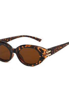 欧美时尚小框简约猫眼墨镜ins