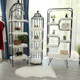White Plush Window Bag Cabinet Plush Decorative Blanket