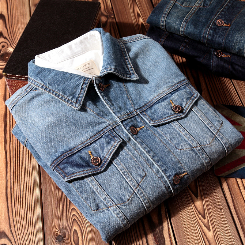 我的速度春秋夹克外套男韩版潮流修身帅气学生