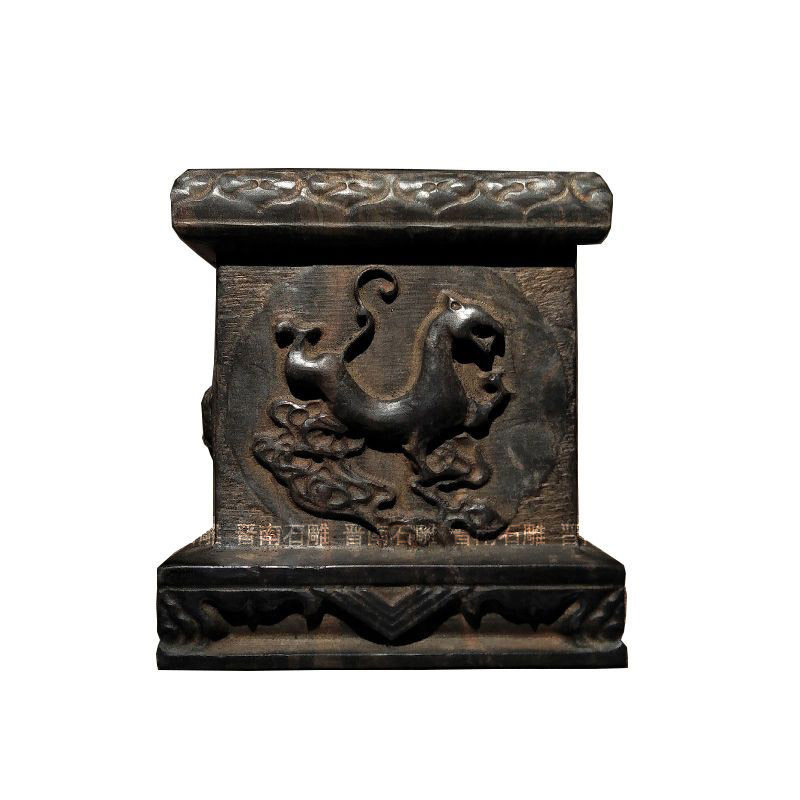 仿古石雕山西青石民俗怀旧手工雕刻神兽柱墩石墩茶壶底座壶拖摆设,淘宝优惠券,粉丝福利购,淘宝优惠卷