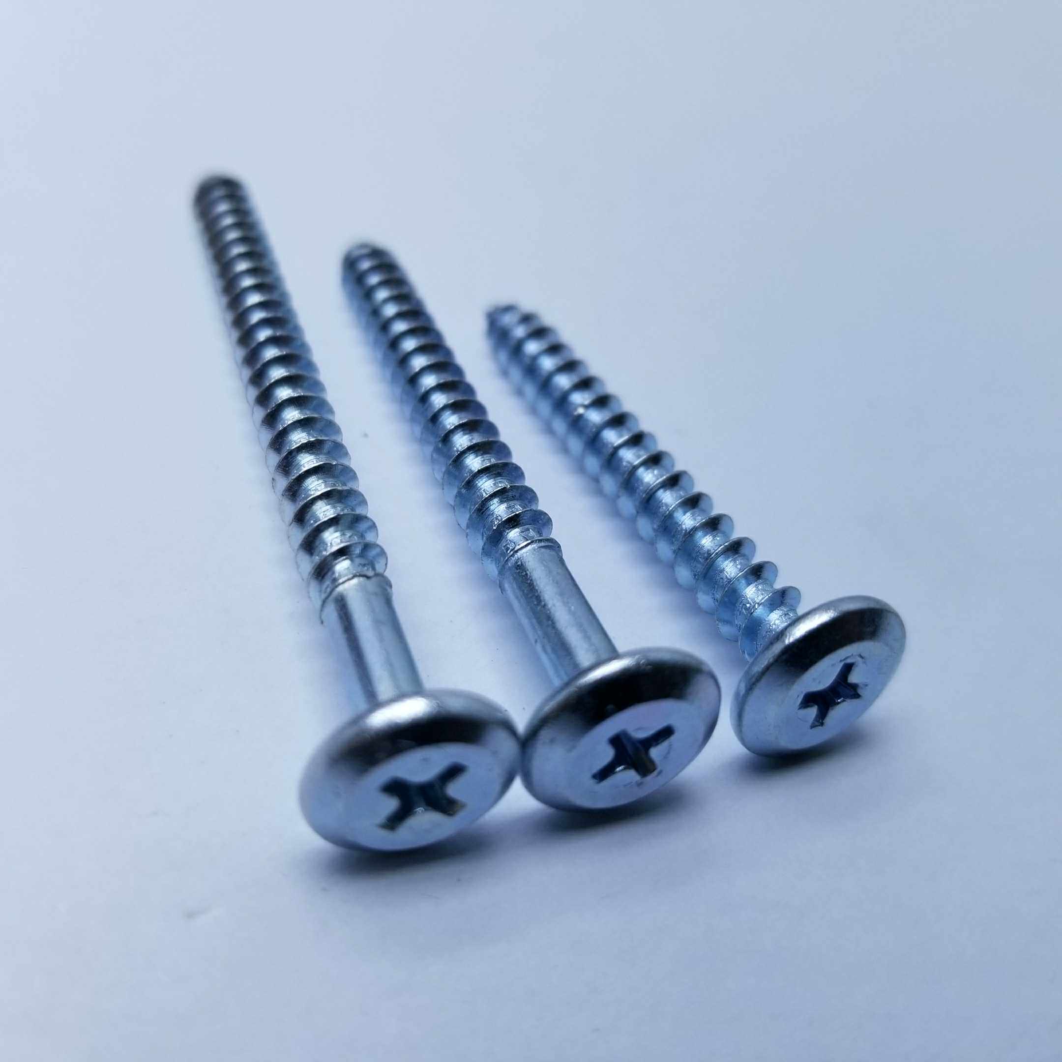 木螺丝斜平头扁头十字自攻钉木板家具安装维修快牙螺丝m5&times;3