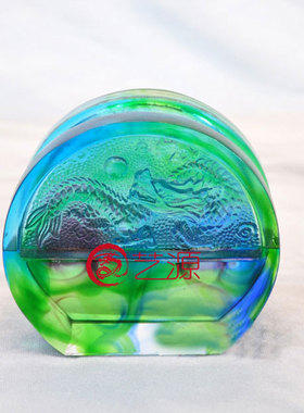 琉璃客户同事风生日礼品名片夹