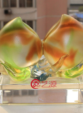 琉璃摆件创意生日祝寿礼品