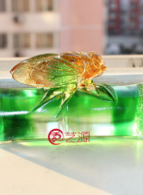 琉璃高档生日礼品摆件送同事朋友