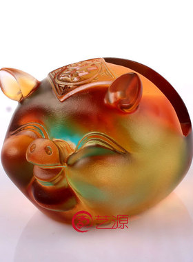 琉璃礼品送客户朋友同事风名片夹