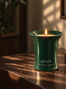 JINN香薰蜡烛木质调室内生日礼物
