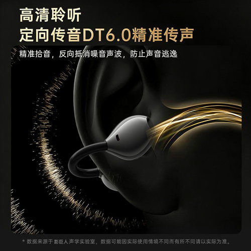 影巨人蓝牙耳机夹耳式户外降噪高音质长续航苹果安卓通用ZC-RL-55 - 图1