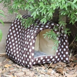 Блуждающий кошачий гнездо зимний термостатический открытый кошачий дом кошачий дом домашние животные простые дождь.