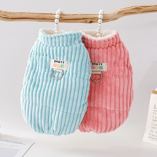 Осенние и зимние лампы, хлопковые домашние животные, чем медведь плюшевый снег Bomei, одежда для щенка кошачьей кошки