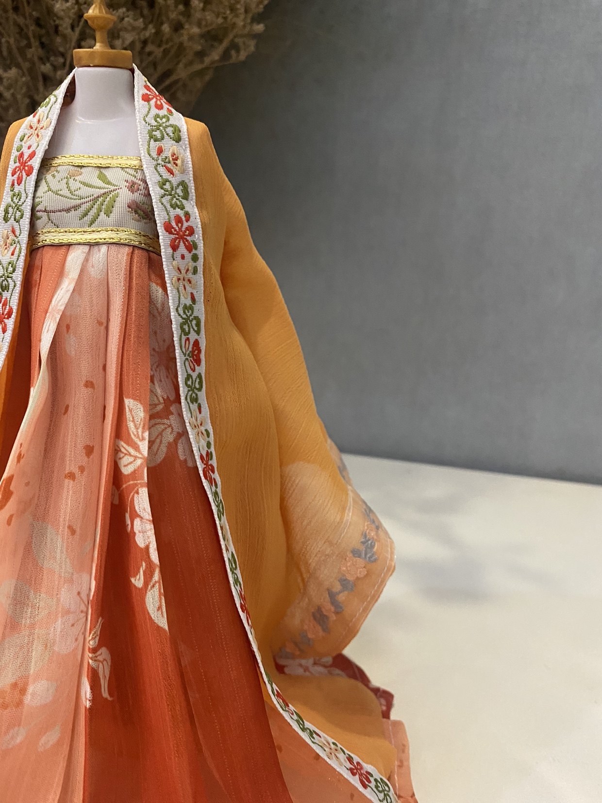 古风汉服儒裙儿童服装设计课程diy材料包手工作业娃衣儿童礼物_虎窝淘