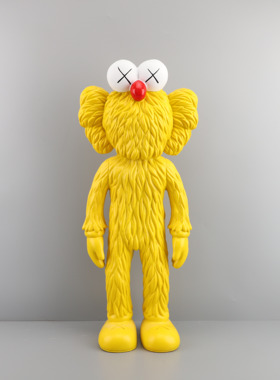 中式卡通芝麻街样板间桌面摆件