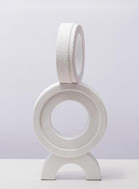 欧式创意简约圆环树脂摆件