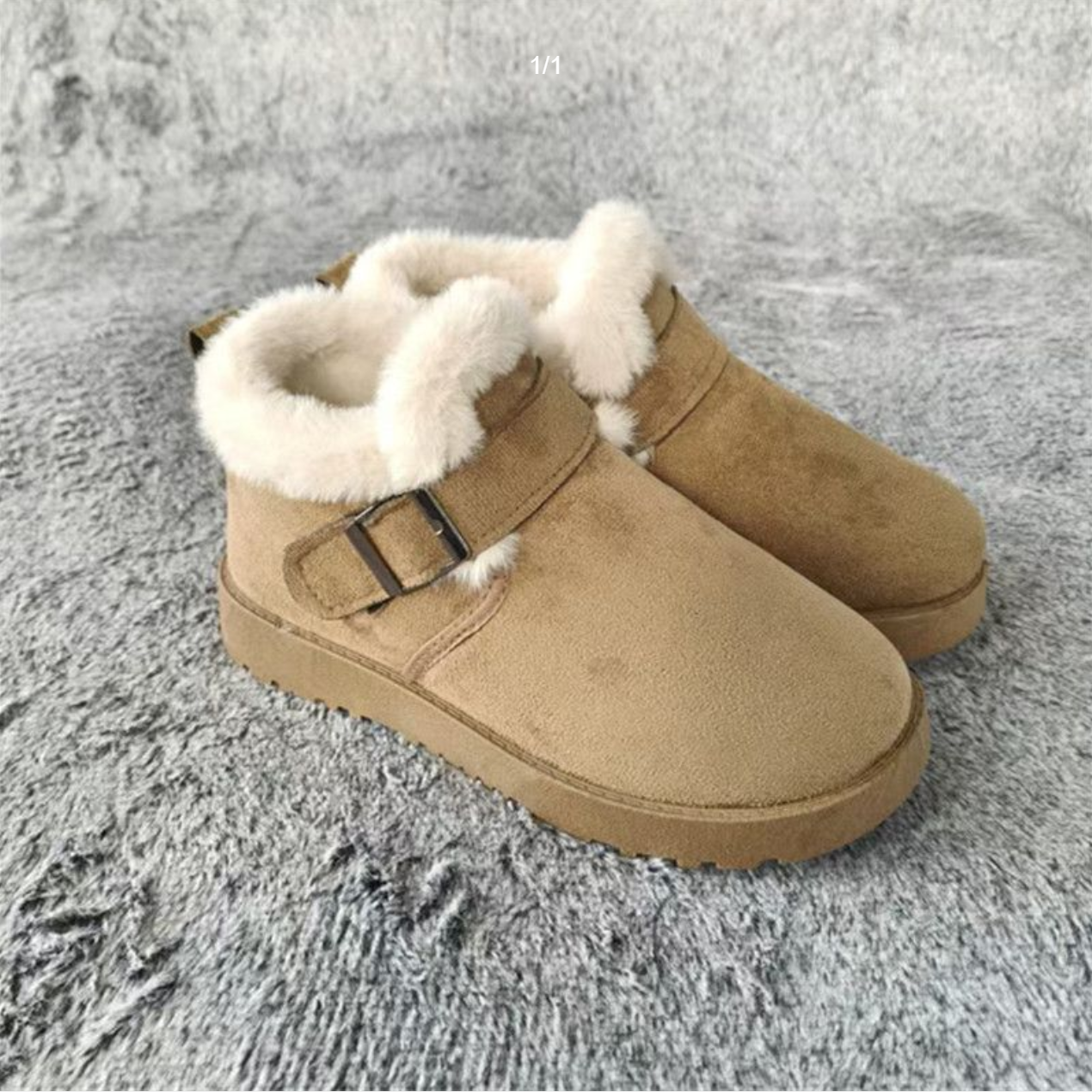 Candy&Kapok勃肯鞋加绒女鞋加厚保暖棉靴轻便一脚蹬妈妈鞋,淘宝优惠券,粉丝福利购,淘宝优惠卷