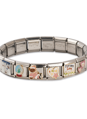 FMTTM模块手链小众精钢DIY礼物