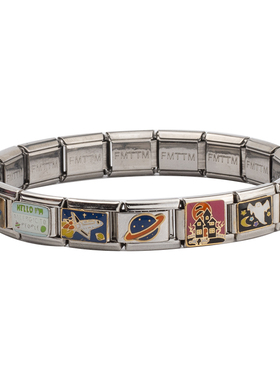 FMTTM模块手链小众精钢DIY礼物