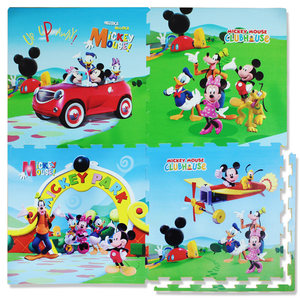 迪士尼卡通泡沫拼图地垫儿童拼接爬行垫冰雪奇缘宝宝爬爬垫儿童60