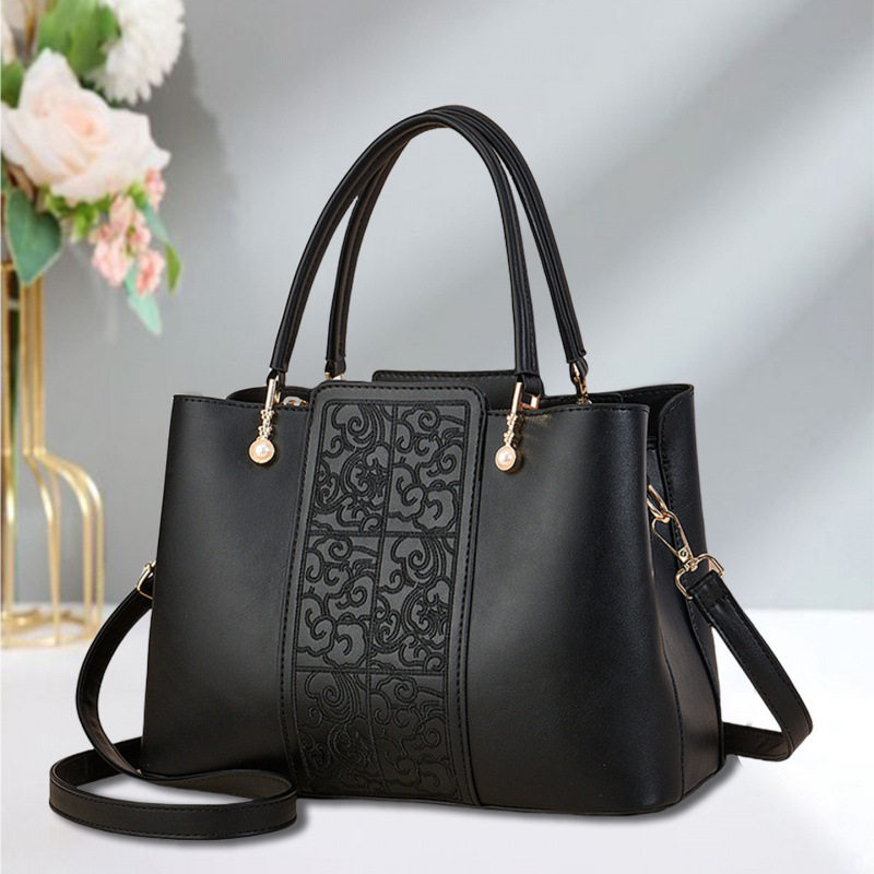 大红女士手提包国风花纹女单肩斜挎包百搭时尚送妈妈包bags,淘宝优惠券,粉丝福利购,淘宝优惠卷