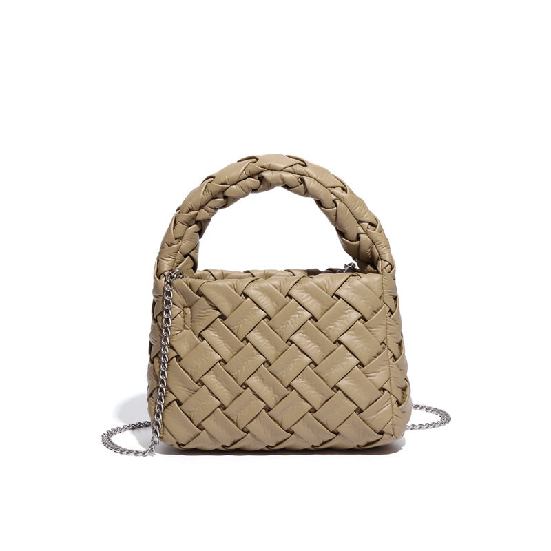 工厂夏季新款手工编织包包清新简约女士手提包软皮单肩斜挎包,淘宝优惠券,粉丝福利购,淘宝优惠卷