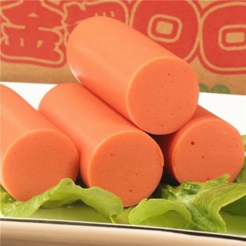 金锣 Koukoufu 130g*18 Целая коробка с большими колбасами из ветчины на гриле колбаски жареные мгновенные лапши шашлыки с жареным рисом, готовые к употреблению колбас
