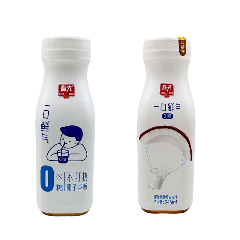 春光一口鲜气椰子汁0糖椰汁100ml小盒海南特产植物蛋白饮料椰汁