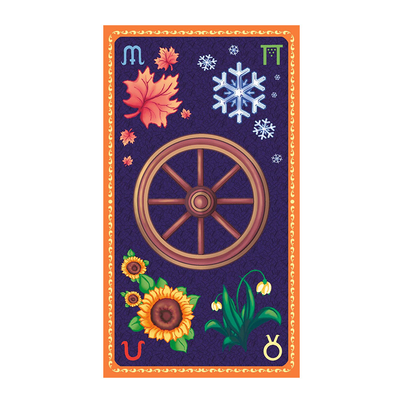 进口正版 四季塔罗牌 Wheel of the Year 意大利桌游卡牌 - 图3