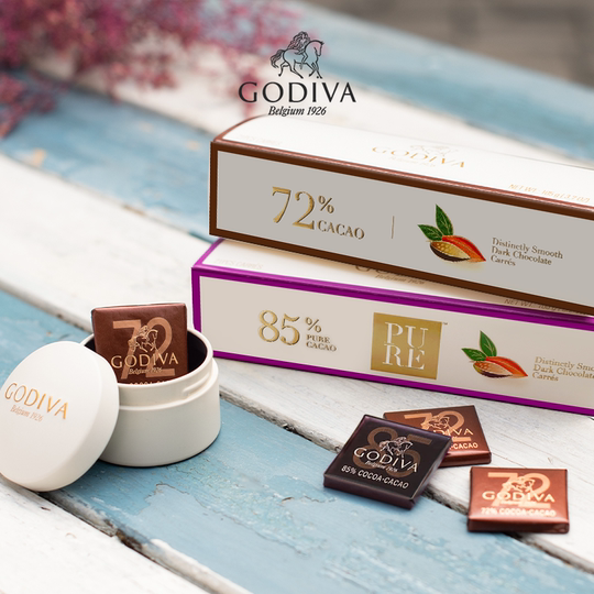 Godiva office snacks dark chocolate 21 pieces