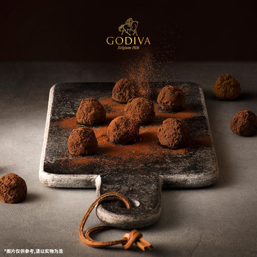 【100周年】Godiva歌帝梵松露双享巧克力礼盒松露形高端生日送礼 - 图0