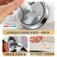 No clumping! 304 stainless steel lid kitchen seasoning jar