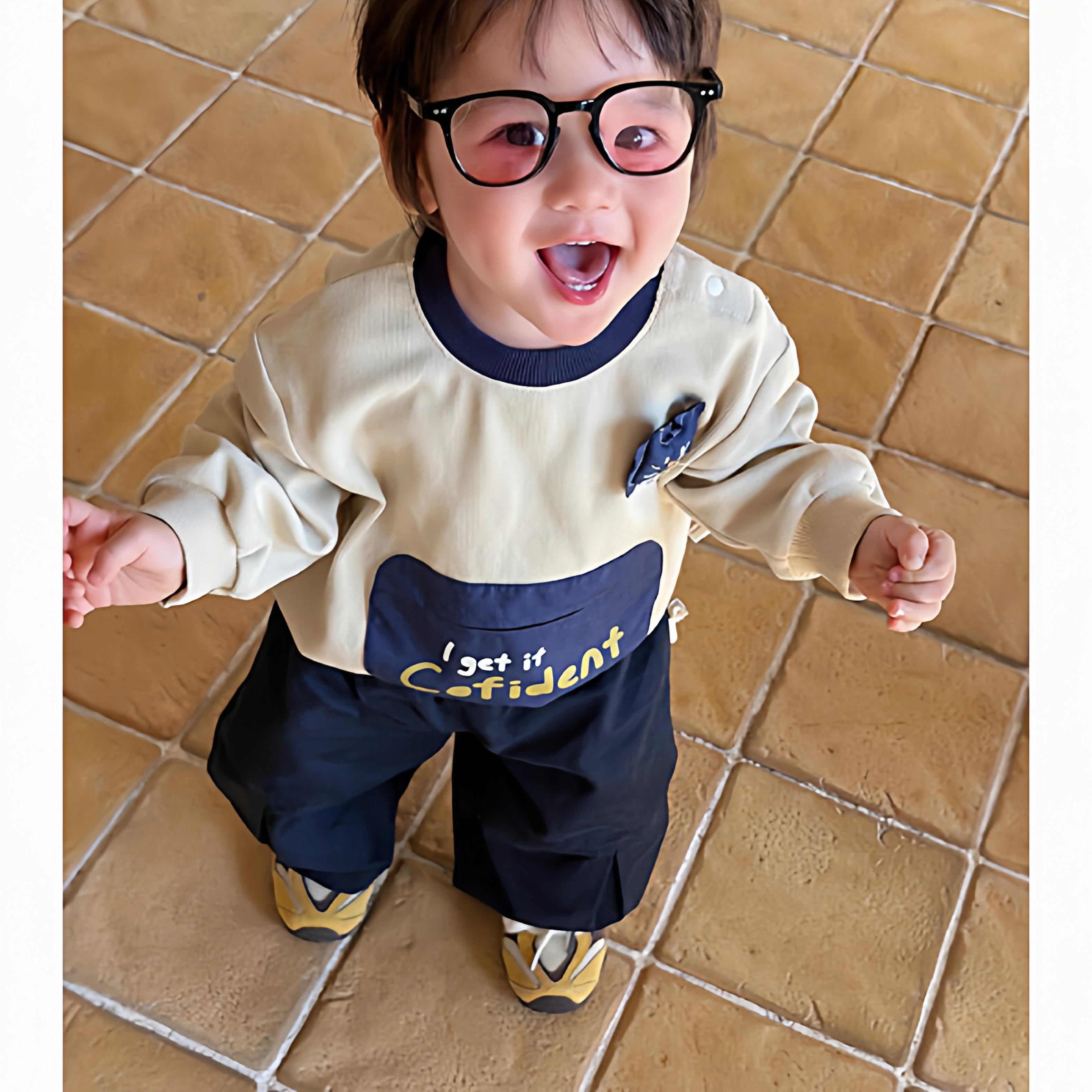 2026春季男童卡通韩版套装小男孩春款长袖卫衣休闲裤超洋气两件套,淘宝优惠券,粉丝福利购,淘宝优惠卷