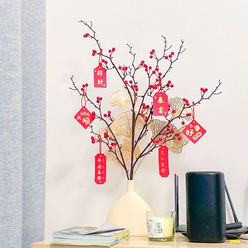 Взаимодействие, свадебная декоративная ваза, богатые фруктами, симуляционная цветочная гостиная, создала новое свадебное украшение, чтобы переехать в новый год на новый год