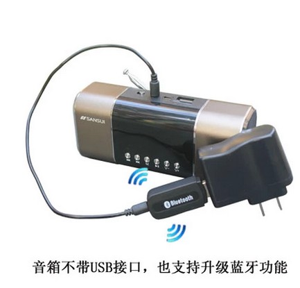 车载蓝牙接收器aux无线收音机usb音响转换fm发射器5.0手机连接-图3