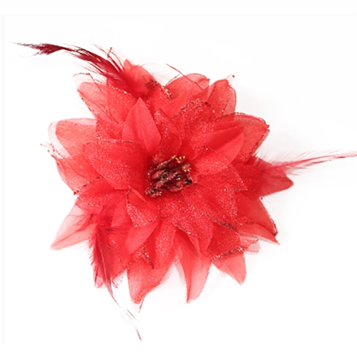 Вместительная и большая ткань, аксессуар для волос, детская заколка для волос, городской стиль, в цветочек