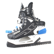 Ice Hockey Shoes Knife Set Ice Knife Cover Protective Sleeves Skates Ball Knife Anti Cold Nylon Children Adults Adjustable Figure Skating Set