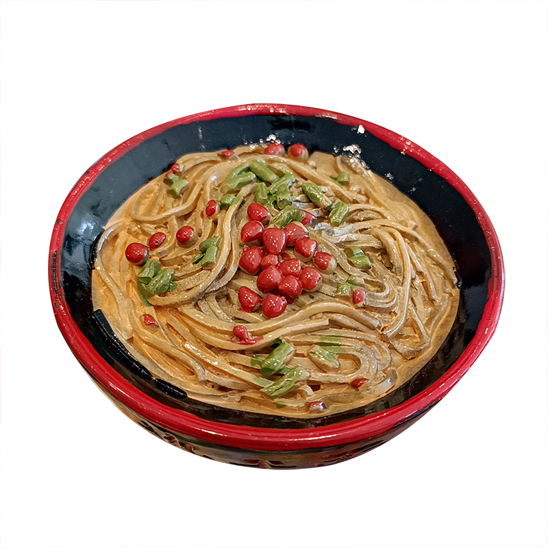 【买5赠1】创意立体地方特色小吃仿真树脂食物冰箱贴磁贴吸铁石 - 图3