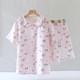 Pajamas ຄໍ doll ຝ້າຍບໍລິສຸດຂອງແມ່ຍິງ