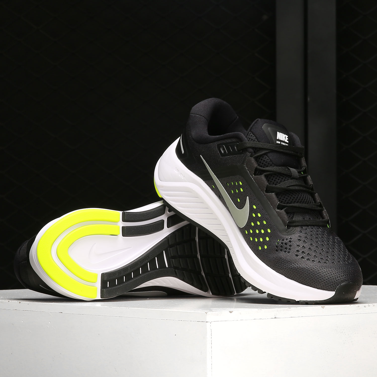 Nike/耐克正品AIR ZOOM STRUCTURE 23 男女运动跑步鞋CZ6720-010 - 图2