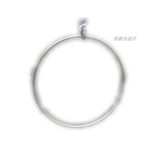 橱窗吊顶内衣展示架悬挂吊环胸罩货架圆形吊架带绳子单件文胸架子 - 图3
