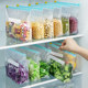 Sliding lock type fresh-keeping bag 0.1 second fast flash seal and fresh-keeping