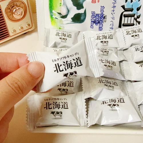 日本进口RIBON理本北海道特浓牛奶糖浓厚牛乳软糖果儿童节小零食 - 图0