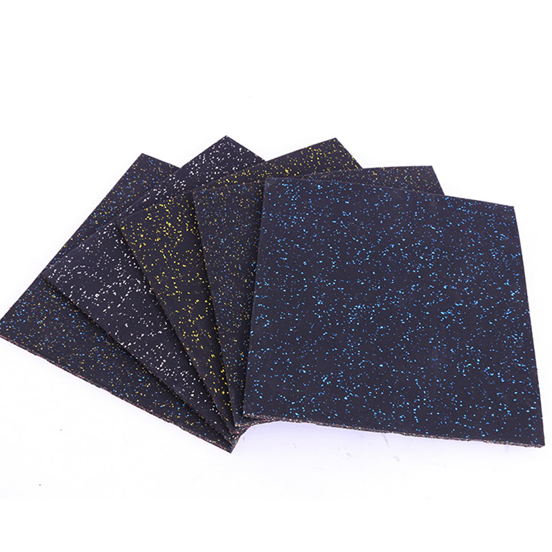 健身房橡胶地垫器材力量区杠哑铃跑步机减震家用室内隔音运动地胶 - 图3