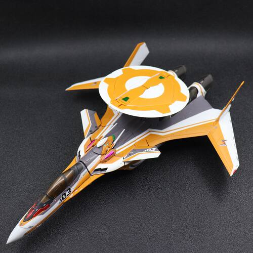 正版万代DX超合金 超时空要塞VF-31E 齐格弗里德 查克 鱼人机散货 - 图0