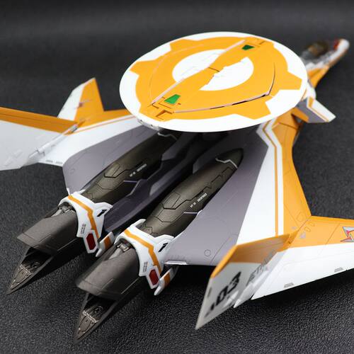 正版万代DX超合金 超时空要塞VF-31E 齐格弗里德 查克 鱼人机散货 - 图2