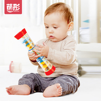 Hand gripping long cylinder rocking bell ball bearing turning to baby Early teaching Puzzle Toy Children Baby Fun Kaly Kaly