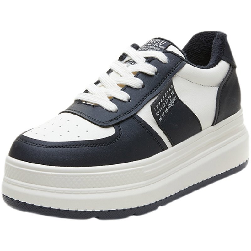 2026春秋季熊猫卡通板鞋内增高8CM厚底真皮坡跟显瘦休闲运动鞋女,淘宝优惠券,粉丝福利购,淘宝优惠卷